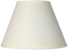 Empire Lamp Shade Ivory White Small 6x12x8.5 Clip-On Fitting