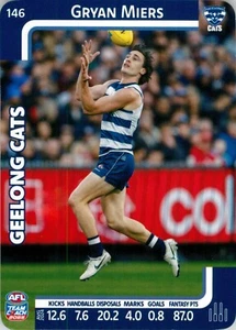 2025 Geelong Cats AFL TeamCoach Card - Gryan Miers - Picture 1 of 3