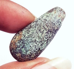 Australischer natürlicher Türkis 12,65 ct zertifizierter loser Edelstein mit kostenlosem Geschenk - Bild 1 von 6