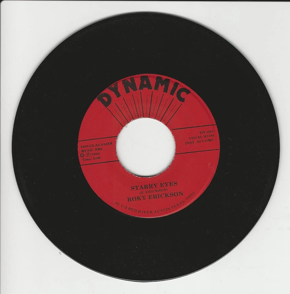 ROKY ERICKSON Don't Slander Me/Starry Eyes ORIG DYNAMIC 13th Floor Elevators NOS - Image 1 of 3
