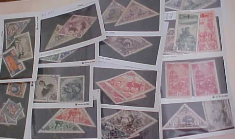 MONGOLIA STAMPS 32 DIFF. #15/92,C10/18 cat.$57.00   USED Cover