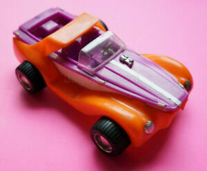 Mexican vintage plastic PLASTICOS IMPALA SA orange purple Sport Car 1960s