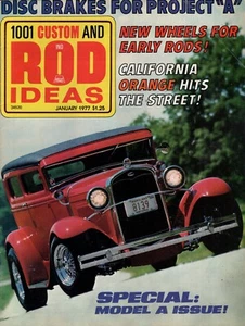 1001 Custom & Rod Ideas January 1977 – Special Model “A” Issue / New Wheels for - Picture 1 of 3