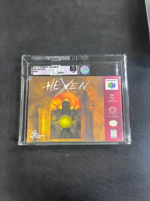 Hexen VGA 80 Nintendo 64 N64 Brand New Faxtory Sealed - Image 1 of 4