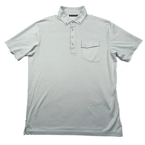 Devereux Golf Mens Polo Shirt M Grey Pima Cotton Lightweight Comfort Classic - Imagen 1 de 24