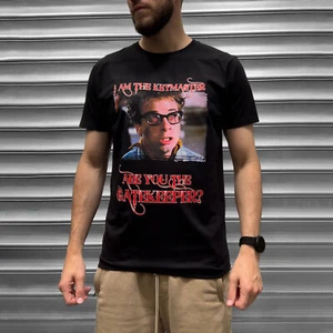 Ghostbusters Keymaster T Shirt Gozor Zuul Ecto 1 Peter Venkman Ray Stantz Proton - Picture 1 of 1