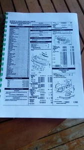 Service Book With Parts Numbers Mercedes r129 - Picture 1 of 5
