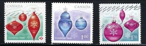 CANADA USED - SCOTT # 2413/15- VF - FROM BOOKLET - CHRISTMAS (ORNAMENTS) - 2010 - Picture 1 of 1