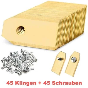 Cuchillas de repuesto de titanio 45 piezas para Husqvarna Automower robot cortacésped - Imagen 1 de 8