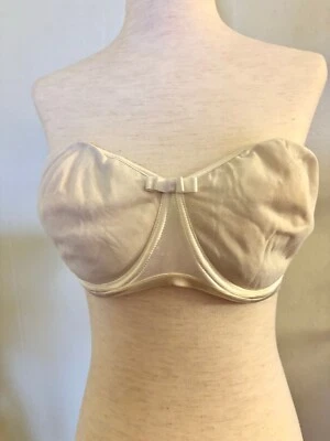 Sujetador sin tirantes Lejaby color crema -36C Foto 1 de 4