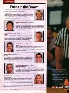 2002 VINTAGE SPORTS ILLUSTRATED FACES IN THE CROWD PAGE - SEUNG SU HAN PRO GOLF - Picture 1 of 1
