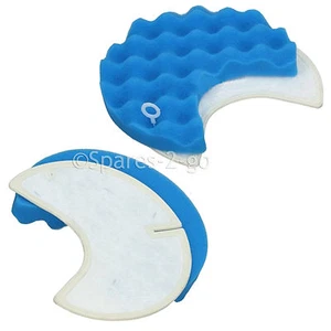 2 Foam Micro Filters for SAMSUNG VCC8480H3B/XEG VCC8580H3S/XEG VCC8570H3K Vacuum - Picture 1 of 3