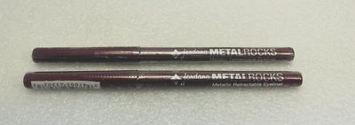 New (2) JORDANA METAL ROCKS Retractable Eye Pencil #03 PURPLE PRISM **RARE! - Image 1 of 3