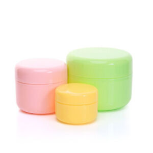Reusable Bottles Empty Makeup Jar Pot Travel Face Cream Cosmetic Container Box♪