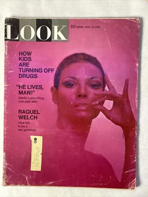 1969 April 15, LOOK Magazine, Martin Luther King One Year After (BM15) Foto 1 de 3