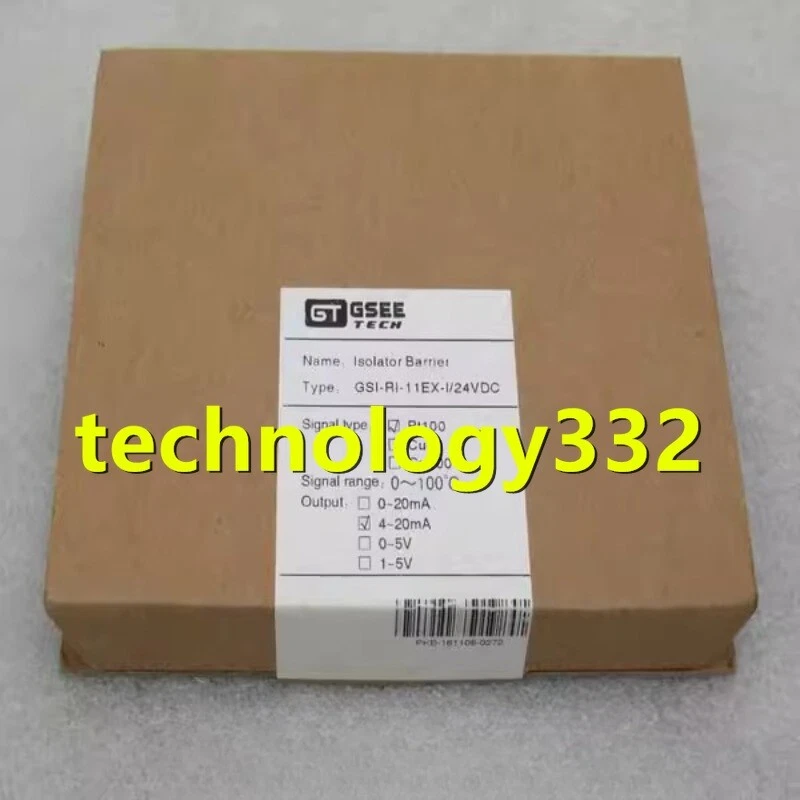 1PC NEW GSEE TECH isolator GSI-RI-11EX-I/24VDC #LM - Image 1 of 1