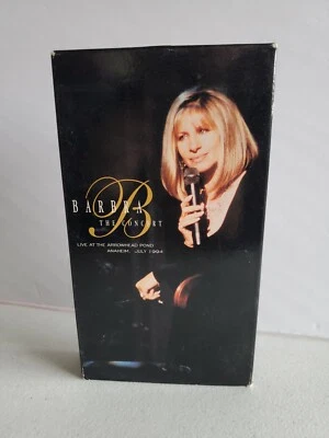 Barbra The Concert (VHS, 1994),  Blockbuster Exclusive Bonus,  Streisand Foto 1 de 3