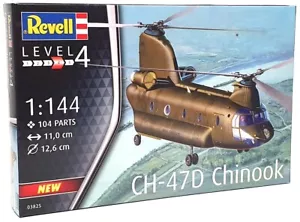 Revell 1/144 Scale Aircraft Kit 03825 - CH-47 Chinook Helicopter - Picture 1 of 5