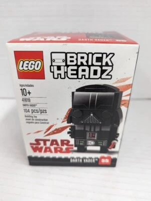 LEGO 41619 BRICKHEADZ Star Wars #55 Darth Vader 2018 104pc Brand New Sealed Rare - Image 1 of 2