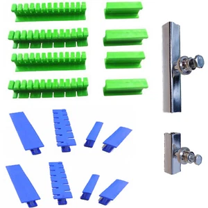 Kit de pestañas de extracción de dientes de carrocería automática de nailon 18 piezas pestañas adhesivas de pegamento azul - Imagen 1 de 8