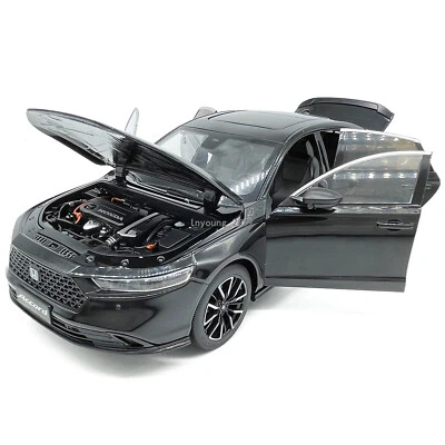 1:18 Scale 2023 Honda Accord Model Toy Car Metal Diecast Toy Vehicle Gifts Black - Image 1 of 4