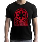 Abystyle Star Wars T Shirt Galactic Empire Grs Men Man Top Shirt Neu