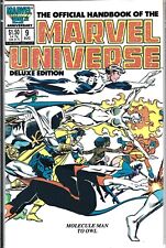 THE OFFICIAL HANDBOOK OF THE MARVEL UNIVERSE DELUXE EDITION #9 (NM) HIGH GRADE