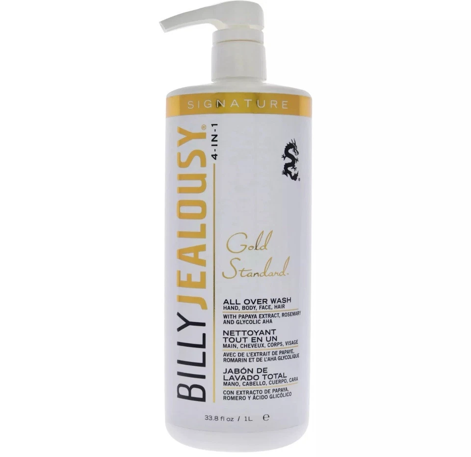 Gold Standard All Over Wash de Billy Jealousy para unisex - Jabón corporal de 33,8 oz Foto 1 de 1