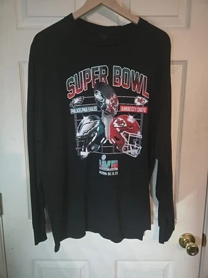 Camisa manga larga para hombre XL Kanas City Chiefs Super Bowl LVII 2023 Foto 1 de 4