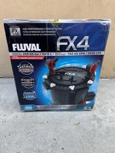 FLUVAL FX4 HIGH PERFORMANCE CANISTER AQUARIUM FILTER - A214 - Picture 1 of 6