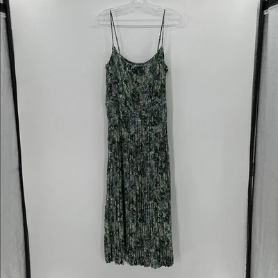 Vestido camisola floral pintado Vince para mujer - acuarela verde - grande Foto 1 de 4