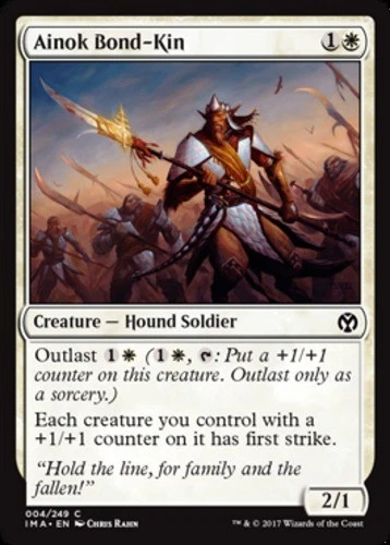 Ainok Bond-Kin - Iconic Masters #004/249 MTG Magic The Gathering - Image 1 of 1