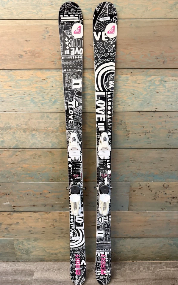 Esquís Roxy 168 CM para mujer G1 Broomstix modelo Team Pro con fijaciones Roxy; ¡Bonitos! Foto 1 de 4