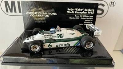 Minichamps Williams Ford FW08 1982 Keke Rosberg 1982 World Champion 1/43 Scale - Image 1 of 4