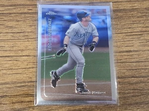 Topps 1999 cromo #190 Edgar Martínez Seattle Mariners casi nuevo - Imagen 1 de 3
