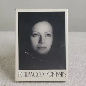 Hollywood Portraits Leading Ladies 1930s Garbo Hepburn Crawford Cards & Envelope - Picture 1 of 12