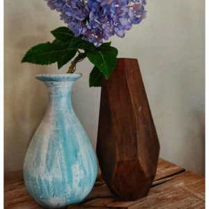 vintage clay vase - Picture 1 of 6
