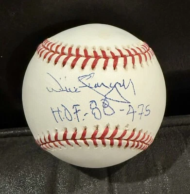 Willie Stargell HOF 1988 475 HR JSA Signed Baseball Pittsburgh Pirates Stat Ball - Image 1 of 3