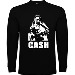 CAMISETA MANGA LARGA JOHNNY CASH - Imagen 1 de 2