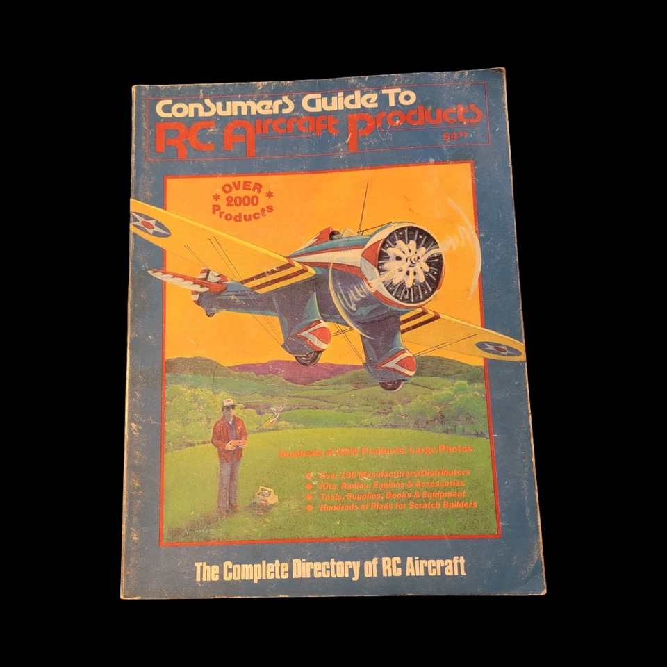 Book - Vintage Guide to RC Aircraft Products First Edition - circa 1983 - Image 1 of 1