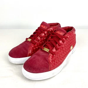 Nike Lebron XIII Lifestyle Shoes Gym Red Gold White LBJ Mens Size 8 [819859-600] - Picture 1 of 11