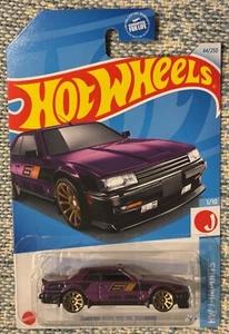 HOT WHEELS J-IMPORTS SERIES NISSAN SKYLINE RS TURBO Purple - Picture 1 of 2