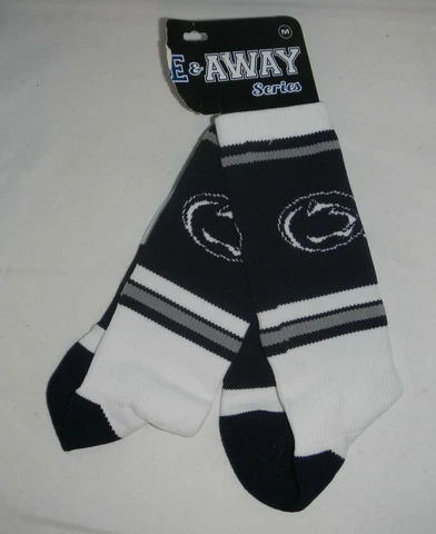 NEW Penn State University Nittany Lions Logo Pair of Socks Size MEDIUM Cover