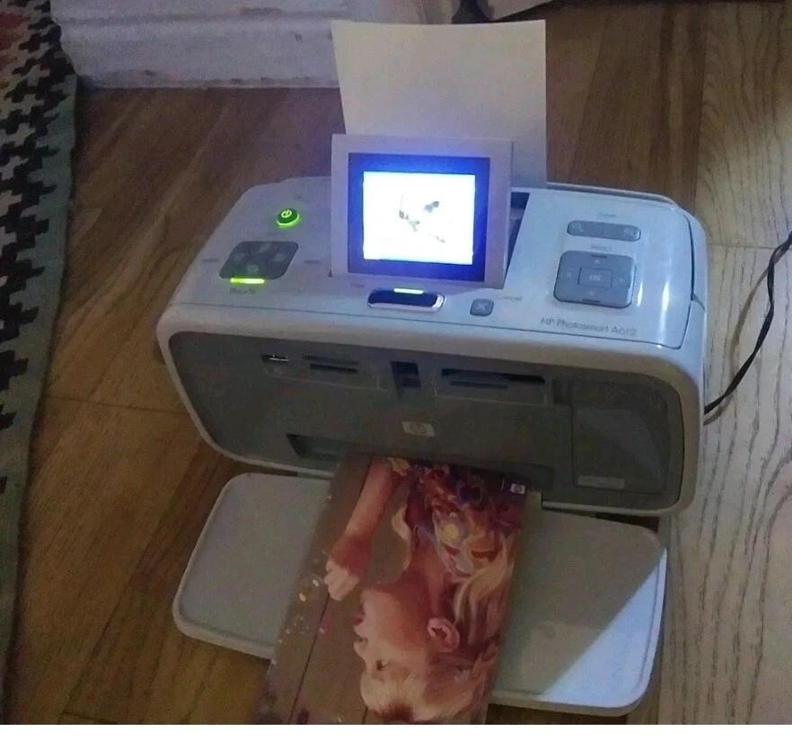 HP Photosmart A612 Mobile Compact Inkjet Photo Printer W  Cord - Image 1 of 1