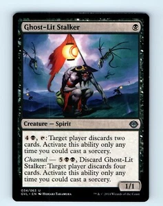 Barajas de Duelo: Garruk vs. Liliana #34 Ghost-Lit Stalker - Imagen 1 de 2