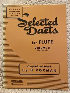 Rubank Selected Duets For Flute Volume 2 Advanced BRAND NEW - Picture 1 of 4