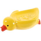 Keramik Seifenschale Ente Gelb fr Badezimmer Kchensple-