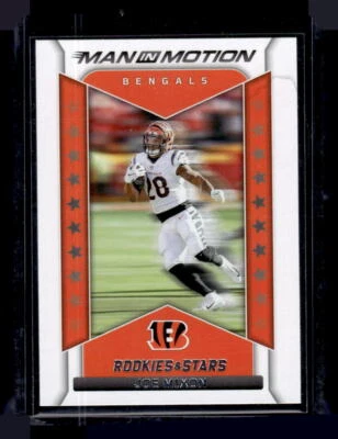 2022 Panini Rookies & Stars #MM-8 Joe Mixon Man In Motion Cincinnati Bengals - Image 1 of 2