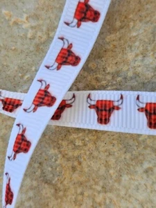 Toro da basket nastro grosgrain largo 3/8" l'inserzione è per 15 iarde ROTOLO - Foto 1 di 2