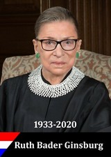 2020 Ruth Bader Ginsburg Political Trading Cards Special Edition #RBG